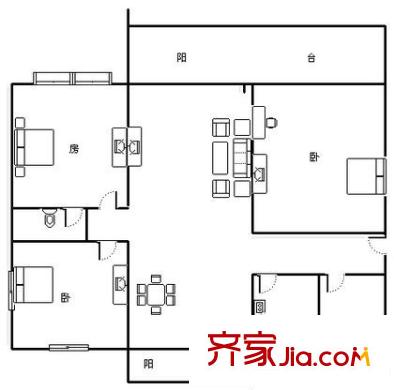 上海 永新花苑 戶型圖