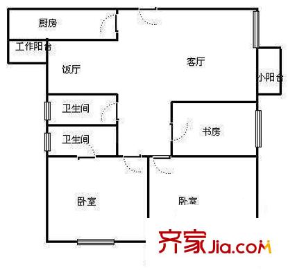 上海 永新花苑 戶型圖