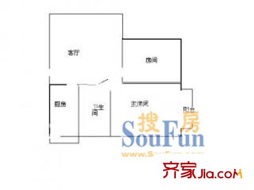 上海 東南二村 戶型圖