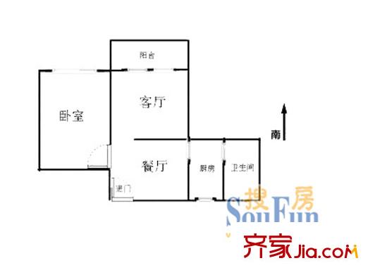 上海 東南二村 戶型圖