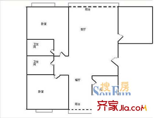 上海 東南二村 戶型圖