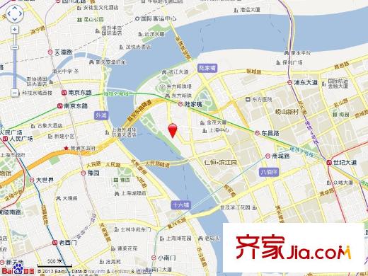 湯臣一品交通圖