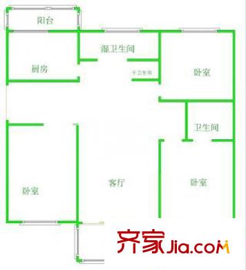 上海 金羽名庭 戶型圖