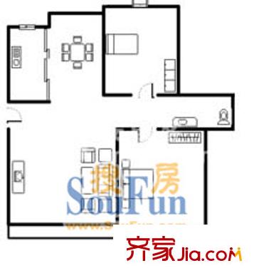 上海 天宝恬苑 户型图