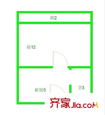 章家巷小区户型图章家巷 1室 户型图 1室1厅1卫1厨