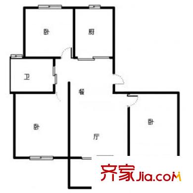 上海 偉業(yè)金錦苑三村 戶(hù)型圖