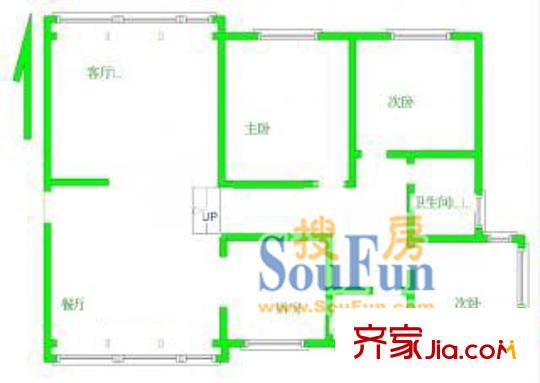 上海 南郊花園 戶型圖