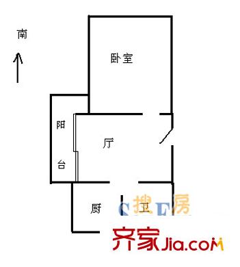 上海 李园一村 户型图