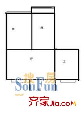 上海 长海三村 户型图