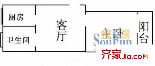 華沙一村 戶型圖
