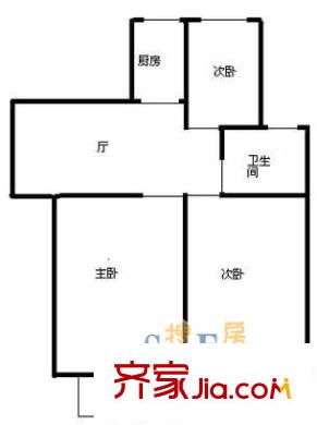 華沙一村 戶型圖