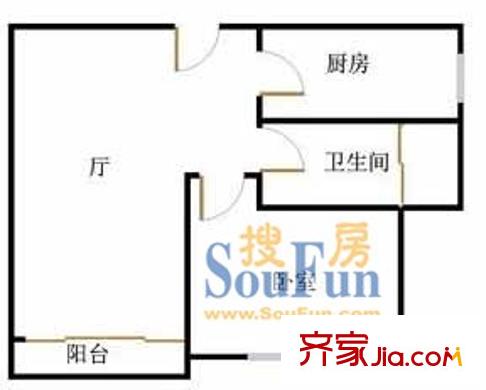 華沙一村 戶型圖