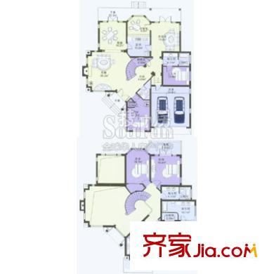 上海 建德南郊別墅 戶型圖