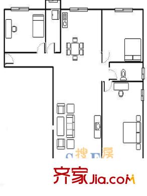 上海 申立苑 戶型圖
