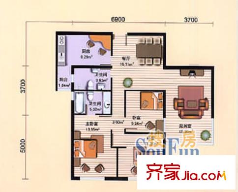 上海 康樂花園 戶型圖