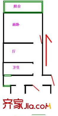 上海 共康八村 户型图