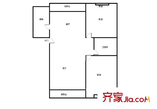 上海 和憬家園 戶型圖