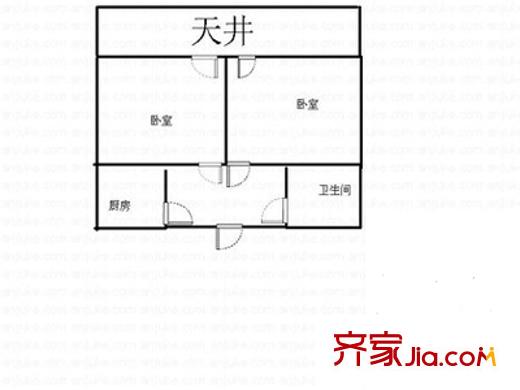 上海 共康八村 户型图
