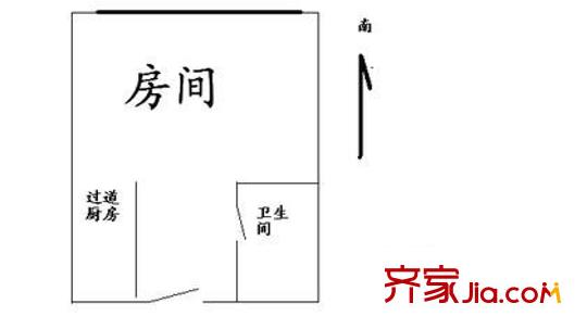 上海 圣天地酒店式公寓 户型图