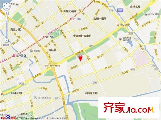 中天碧云苑交通圖