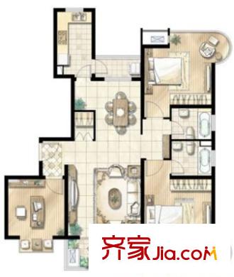 上海 杨泰三村 户型图