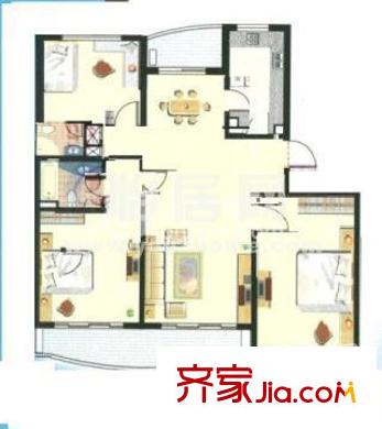上海 杨泰三村 户型图