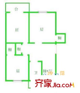 上海 鴻基公寓 戶型圖