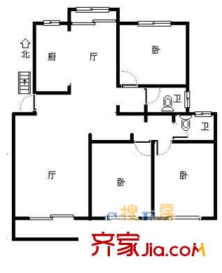 上海 鴻基公寓 戶型圖