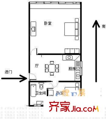 上海 朱梅小区 户型图