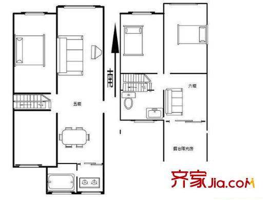 馨樂(lè)園戶型圖戶型圖 4室3廳2衛(wèi)1廚