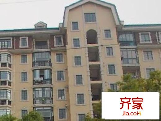 白玉兰花园外景图
