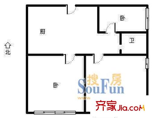 上海 虹旭小区 户型图