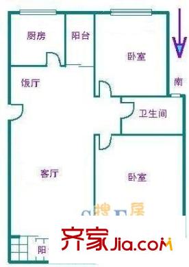 上海 虹旭小区 户型图
