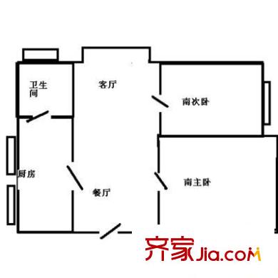 上海 嘉豐公寓 戶型圖
