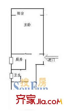 国定路600弄小区户型图上海 国定路600弄 户型图 2室1卫1厨