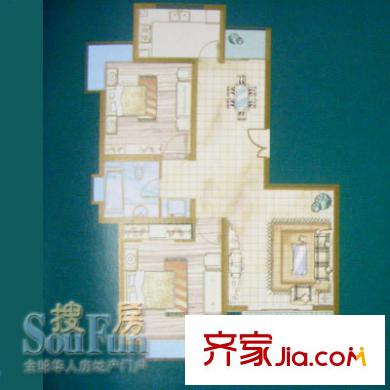 華業(yè)翠都A 2室2廳1衛(wèi)1廚