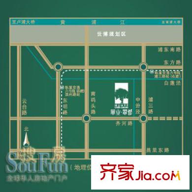 華業(yè)翠都交通圖