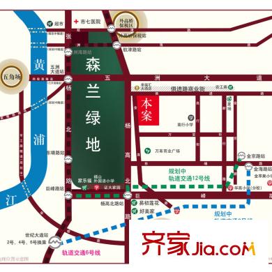 鉑庭交通圖
