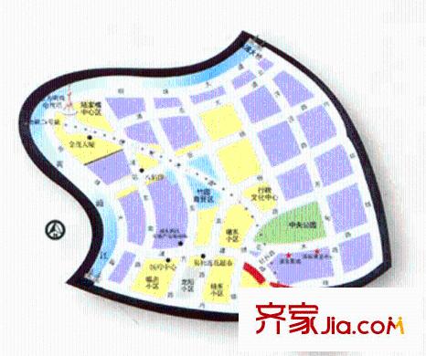錦繡苑交通圖