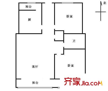 上海 新德公寓 戶型圖