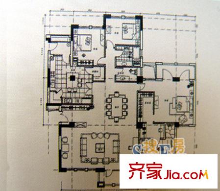 上海 碧云花園 戶型圖