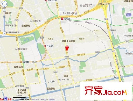 白楊小區(qū)交通圖