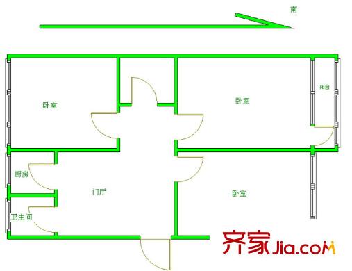 上海 白楊小區(qū) 戶型圖