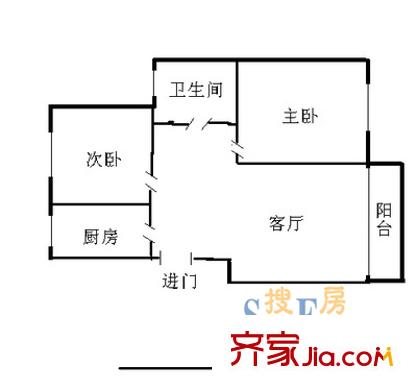 上海 高行綠洲 戶型圖