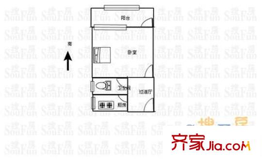 上海 滬南小區(qū) 戶型圖