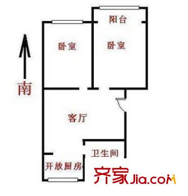 上海 滬南小區(qū) 戶型圖