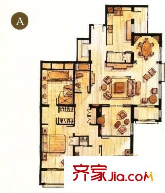 上海 金唐公寓 戶型圖