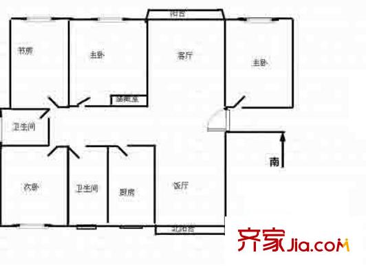 上海 榆汾新苑 户型图