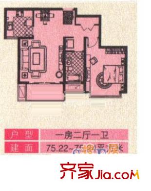 上海 新城海上名園 戶型圖