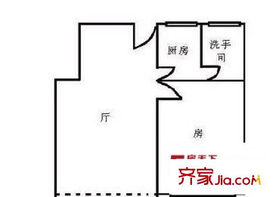 金灣佳園戶型圖戶型圖 1室1廳1衛(wèi)1廚